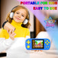 CCTU Handheld Games for Kids Preloaded 218 Retro Video Games, Portable Gaming System with 3.0" Screen Rechargeable Battery, Mini Travel Electronic Toy