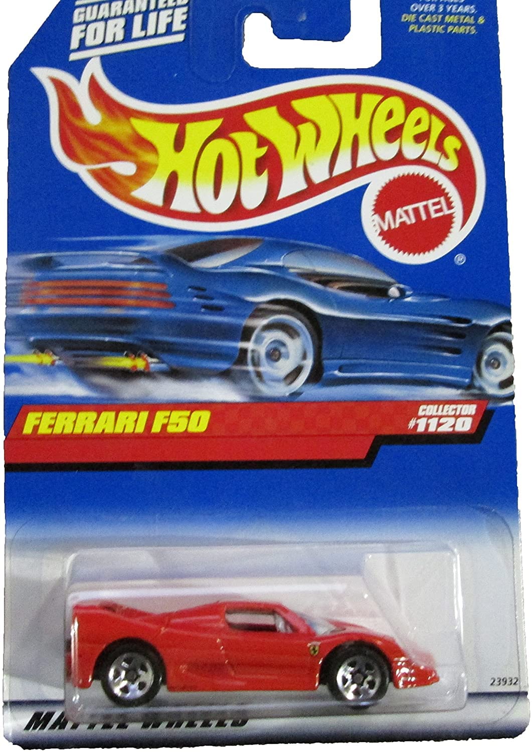 Hot Wheels FERRARI F50 2007 All Stars Series Red Ferrari F50 1:64 Scale Collectible Die Cast Metal Toy Car Model #148