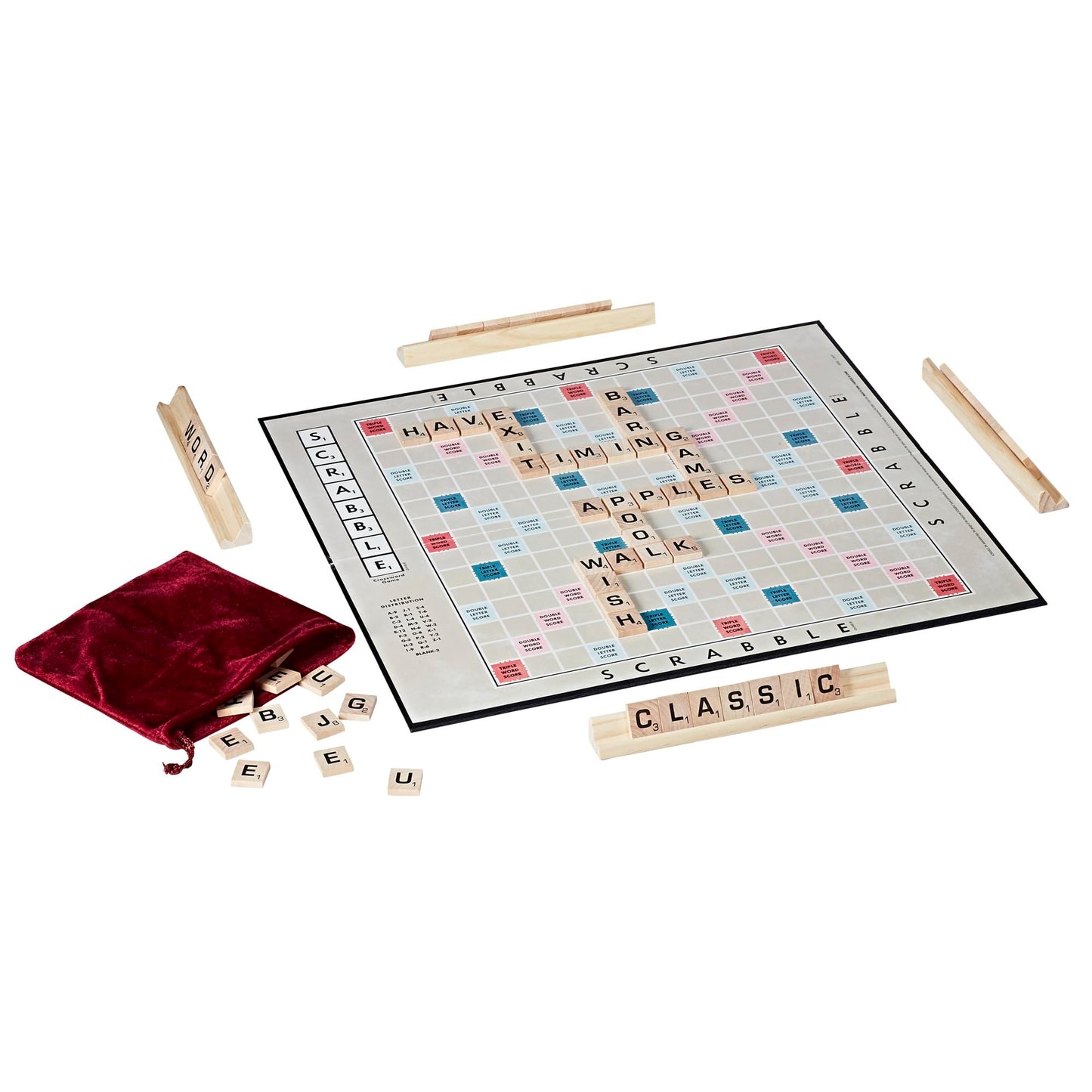 Hasbro Gaming Retro Series Scrabble 1949 Edition Board Game (Amazon Exclusive)