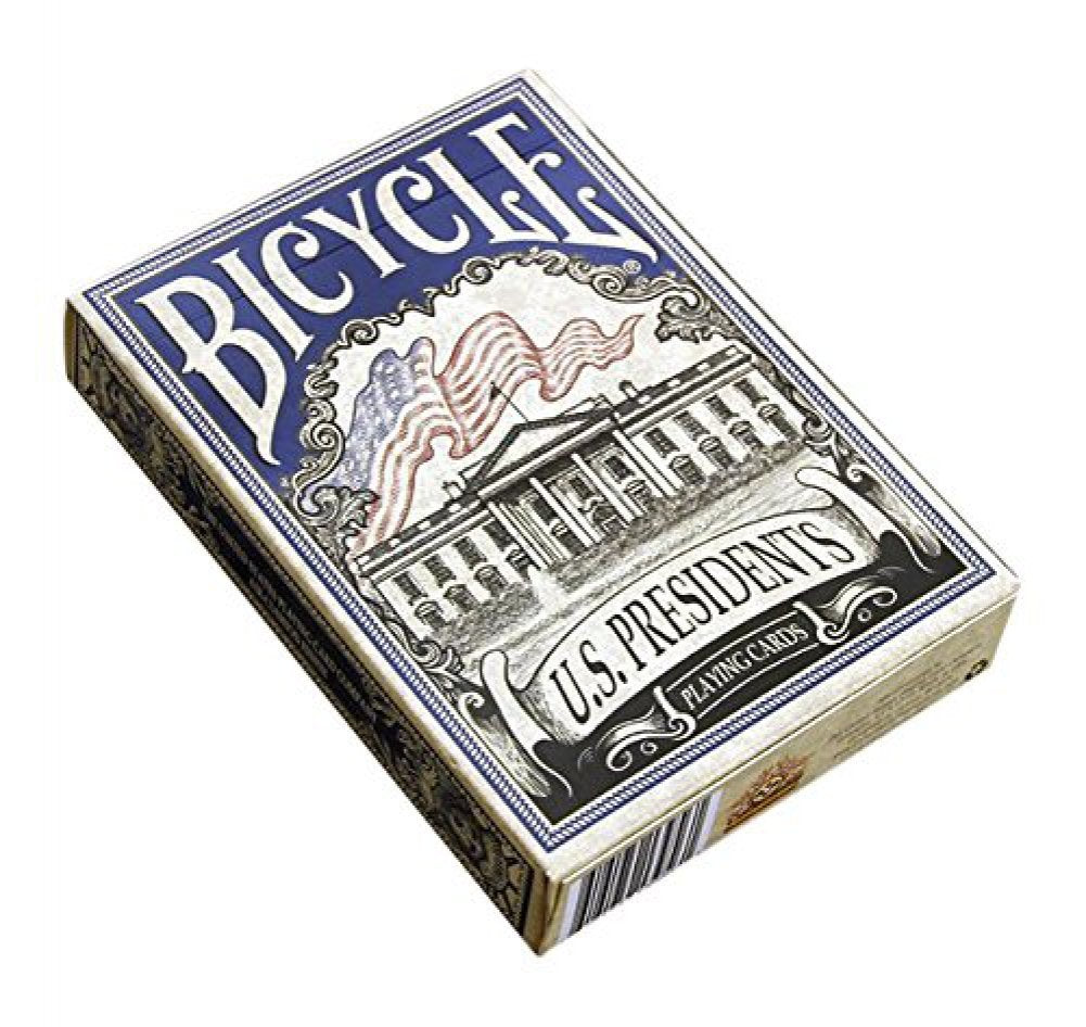 Bicycle US Presidents Playing Cards, Blue
