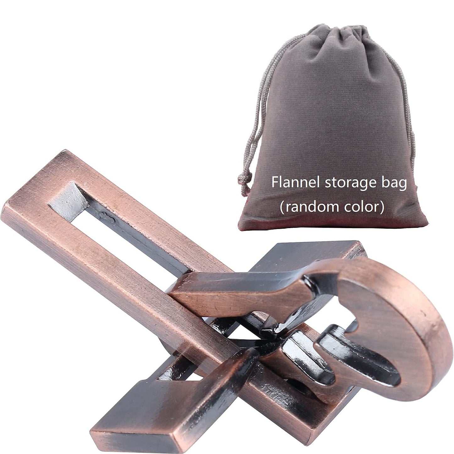 SHUYUE Planer Metal Brain Teaser Cast Metal Puzzle Stress Relief
