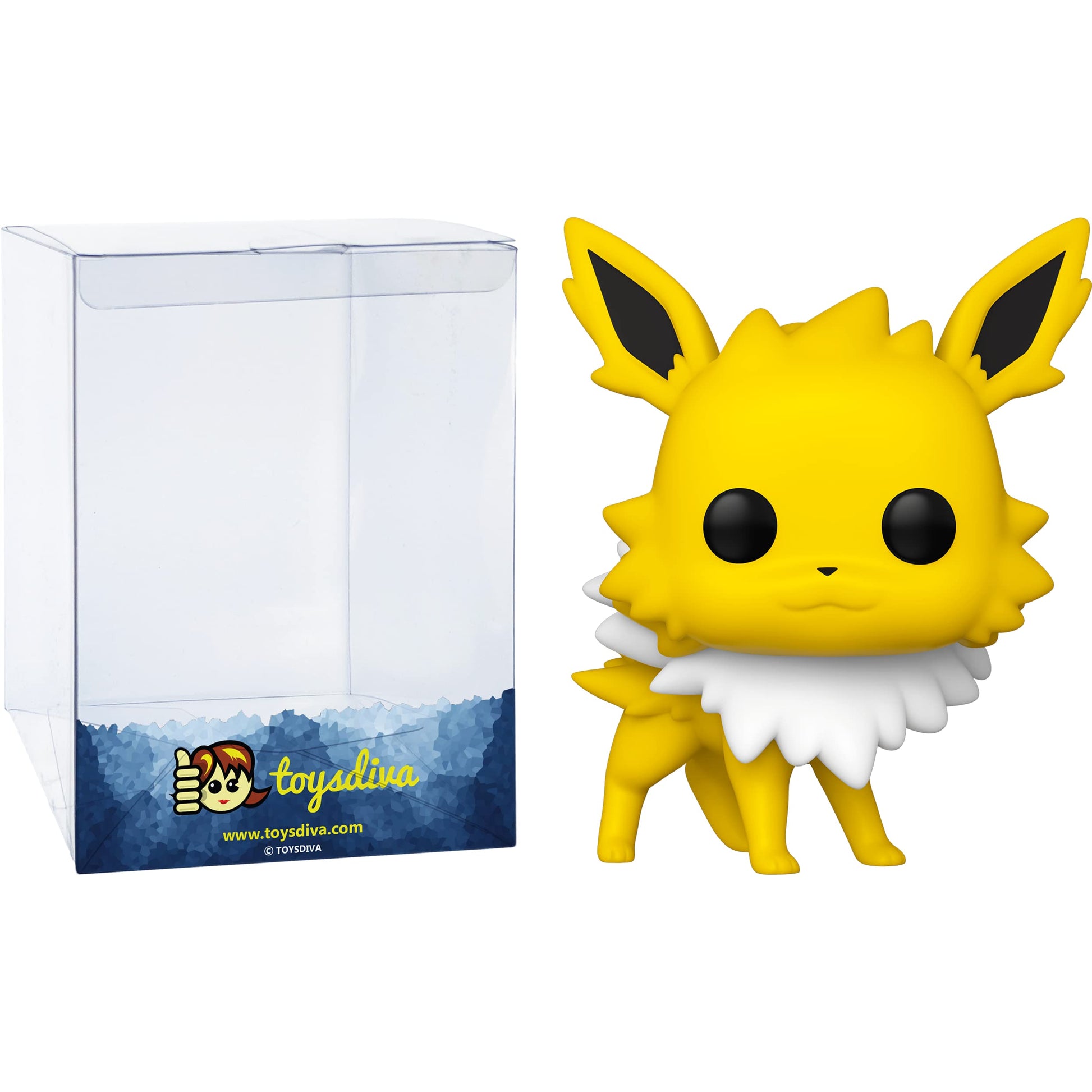 Jolte o n: Fun ko P o p ! Games Vinyl Figurine Bundle with 1 Compatible 'ToysDiva' Graphic Protector (628-50546 - B)