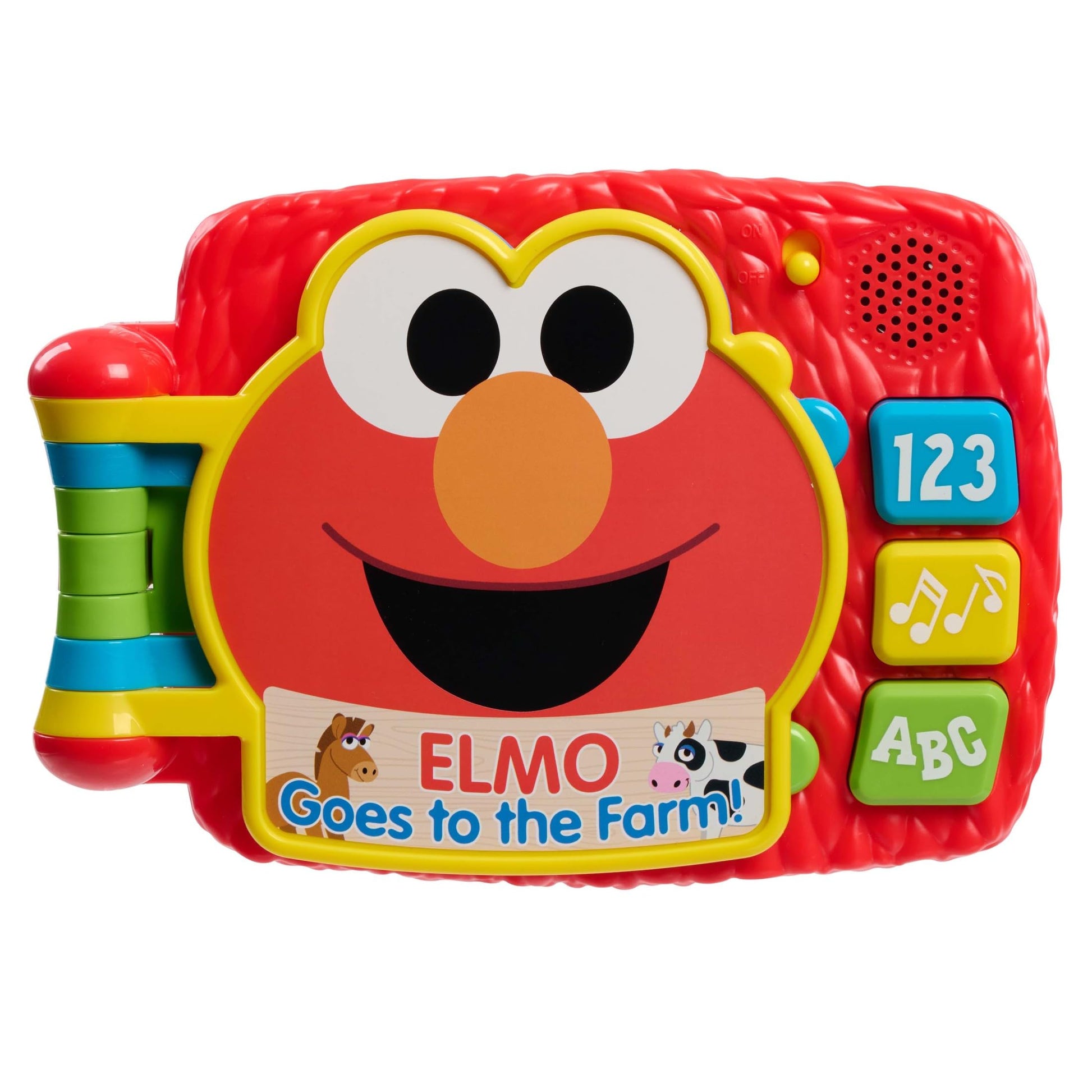 Sesame Street Elmo’s Lots to Learn 6.25 Inch Book, Learning and Education, Kids Toys for Ages 18 Month by Just Play