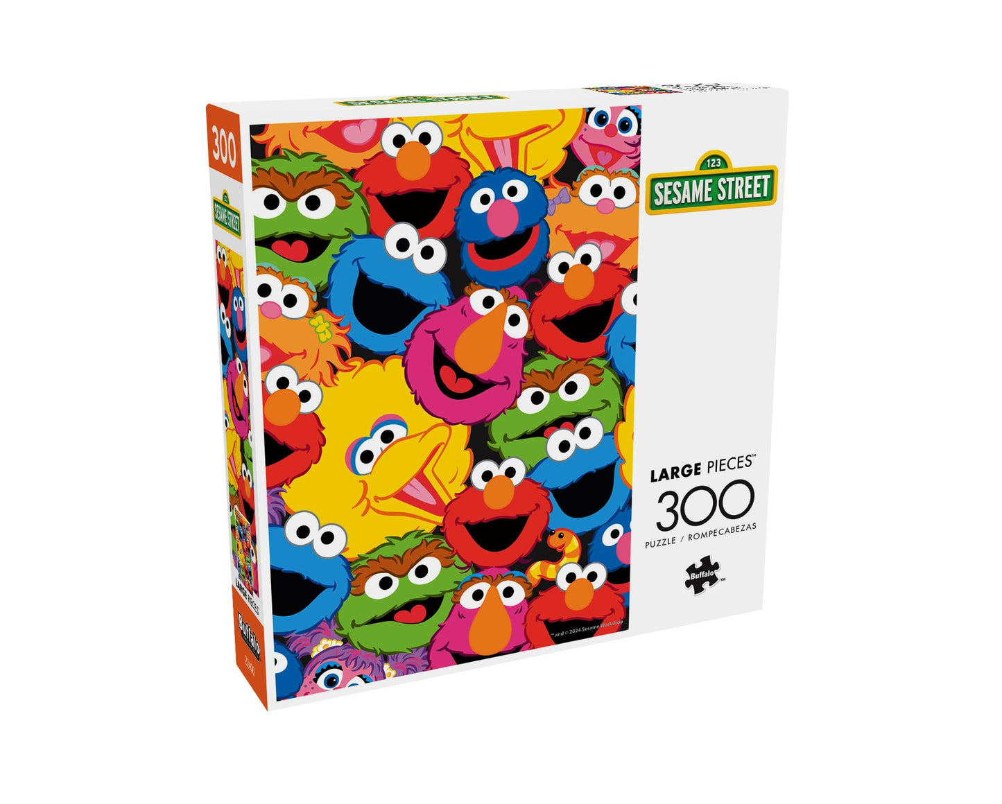 Buffalo Games - Sesame Favorites - 300 Piece Jigsaw Puzzle for Adults