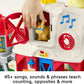 Fisher-Price Little People Caring for Animals Farm Electronic Interactive playset with Smart Stages Learning Songs for Toddlers Ages 1 and up (Amazon