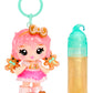 Yummiland x Holiday Lip Gloss Doll - Gigi Gingerbread Includes DIY Lip Gloss + Keychain, Cosmetic Play, Seasonal Holiday Collectible, Gift, Ages 4+