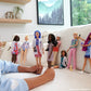 Barbie Careers Fashion Doll & Accessory, Scientist with Blue Hair Wearing Lab Coat & Flats with Microscope