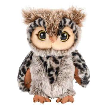9" Heirloom Floppy Brown Eagle Owl