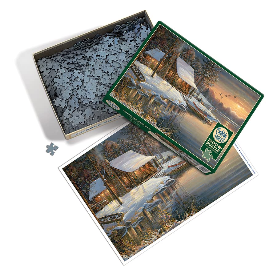 Cobble Hill 1000 Piece Puzzle - The Good Life - Sample Poster Included