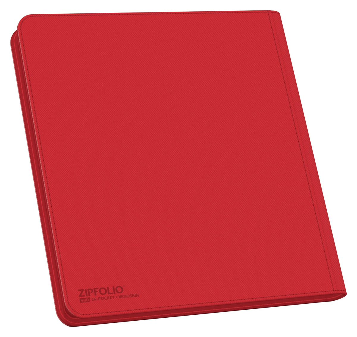 Ultimate Guard Zipfolio 480 - 24 Pocket XenoSkin (Quadrow) Red