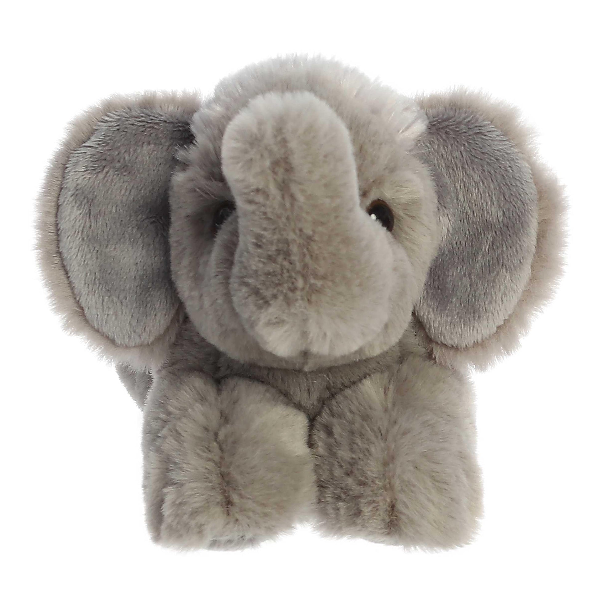 Aurora® Adorable Mini Flopsie™ Elephant Calf Stuffed Animal - Mini Companions Ready for Playful Adventures - for Kids All Ages, Toddlers, Adults,