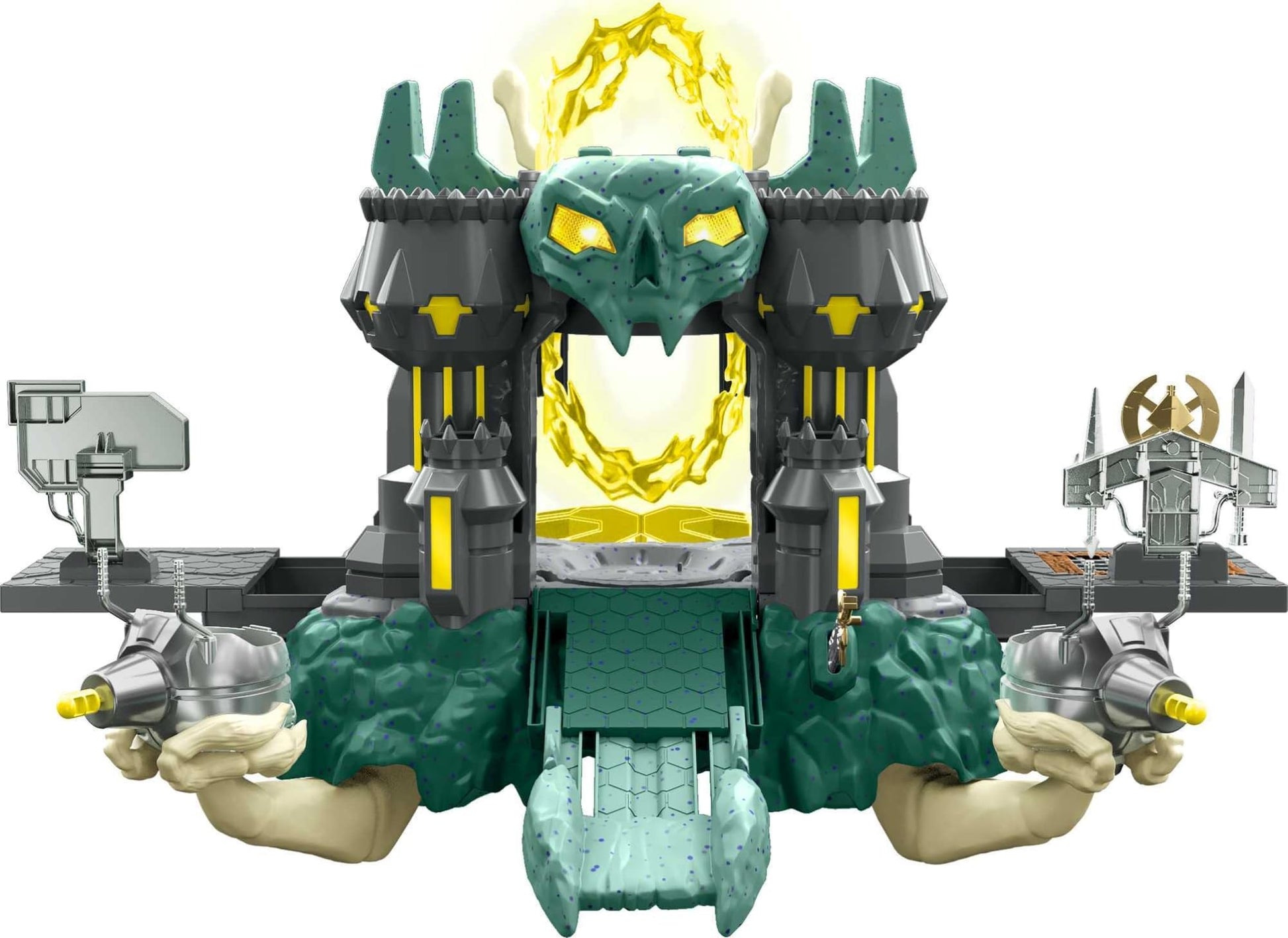 Masters of the Universe and He-Man Playset, MOTU Castle Grayskull with Drawbridge, Lights, 20 Sounds, Blasters