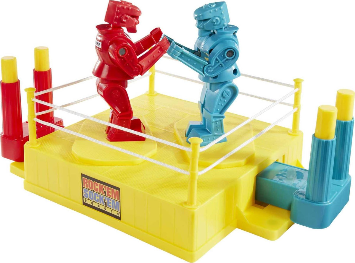 Mattel Games Rock 'Em Sock Em Robots: You Control the Battle of the Robots in a Boxing Ring!
