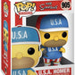 U.S.A. Homer Pop #905 Pop TV: The Simpsons Vinyl Figure (Bundled with EcoTek Protector to Protect Display Box)