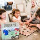 Buffalo Games Chickapig Board Game - 2-4 Players, Ages 10+, Wooden Pieces - Travel Fun - Fun Family Games - Chicken-Pig Strategy Board Game