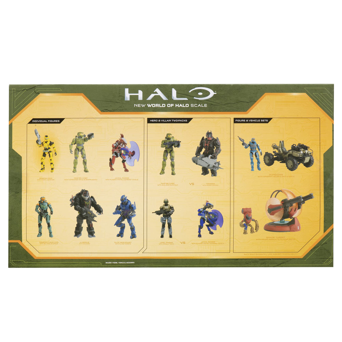 HALO Deluxe Figure - UNSC Mantis and Spartan EVA - Armor Defense System - Build Out Your Universe
