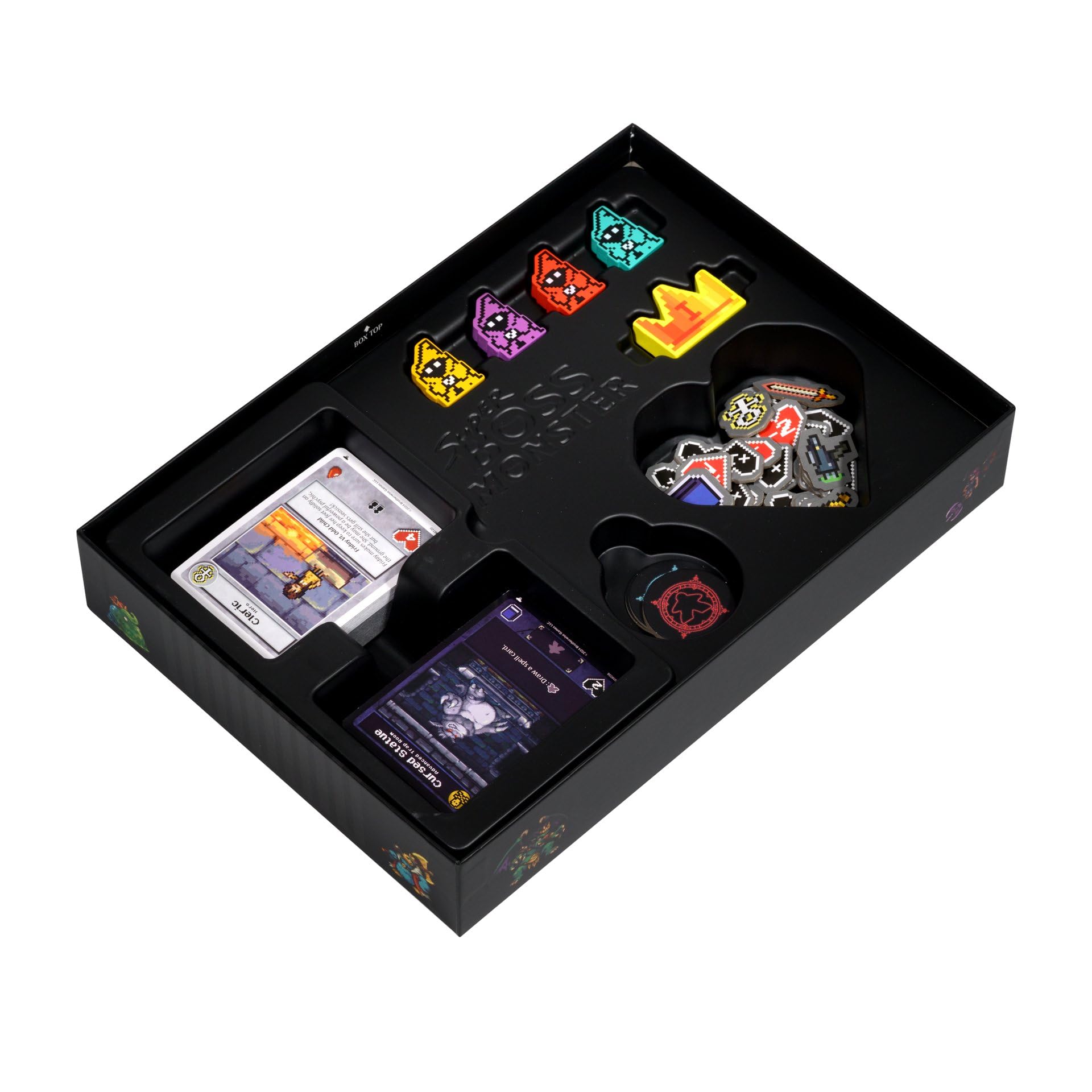 Super Boss Monster by Brotherwise Games | Dungeon-Building Strategy, Drafting Rooms, Luring Heroes, Single-Player & Multiplayer Fun | for 1-4 Players