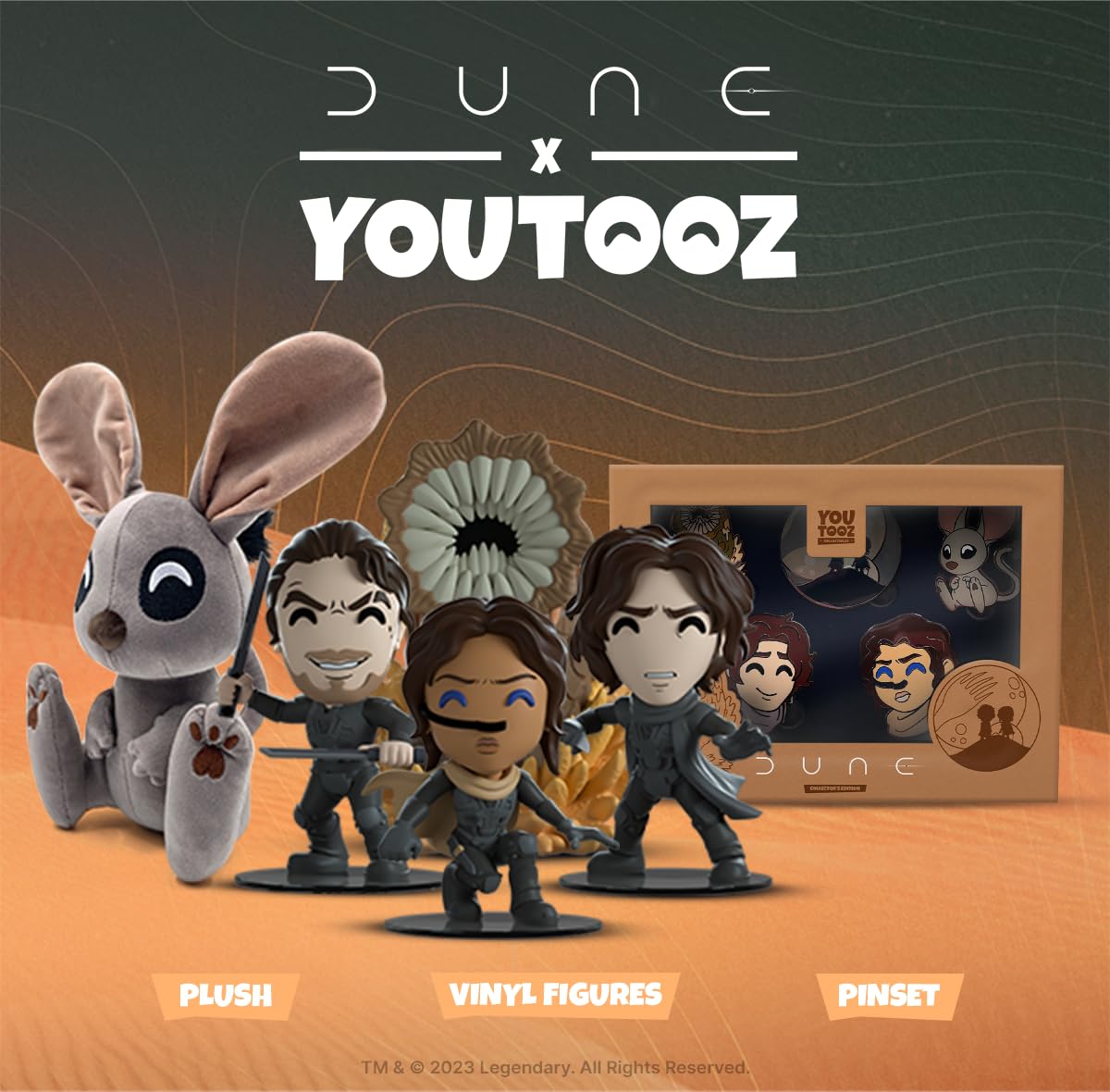Youtooz Dune Desert Mouse Plush - 9-Inch Collectible Figure from the Dune Collection
