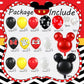 125 Balloon Garland Arch Kit Cartoon Mini Mouse Birthday Decor