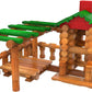 Knex 00842 Lincoln Logs Classic Meetinghouse Building Set