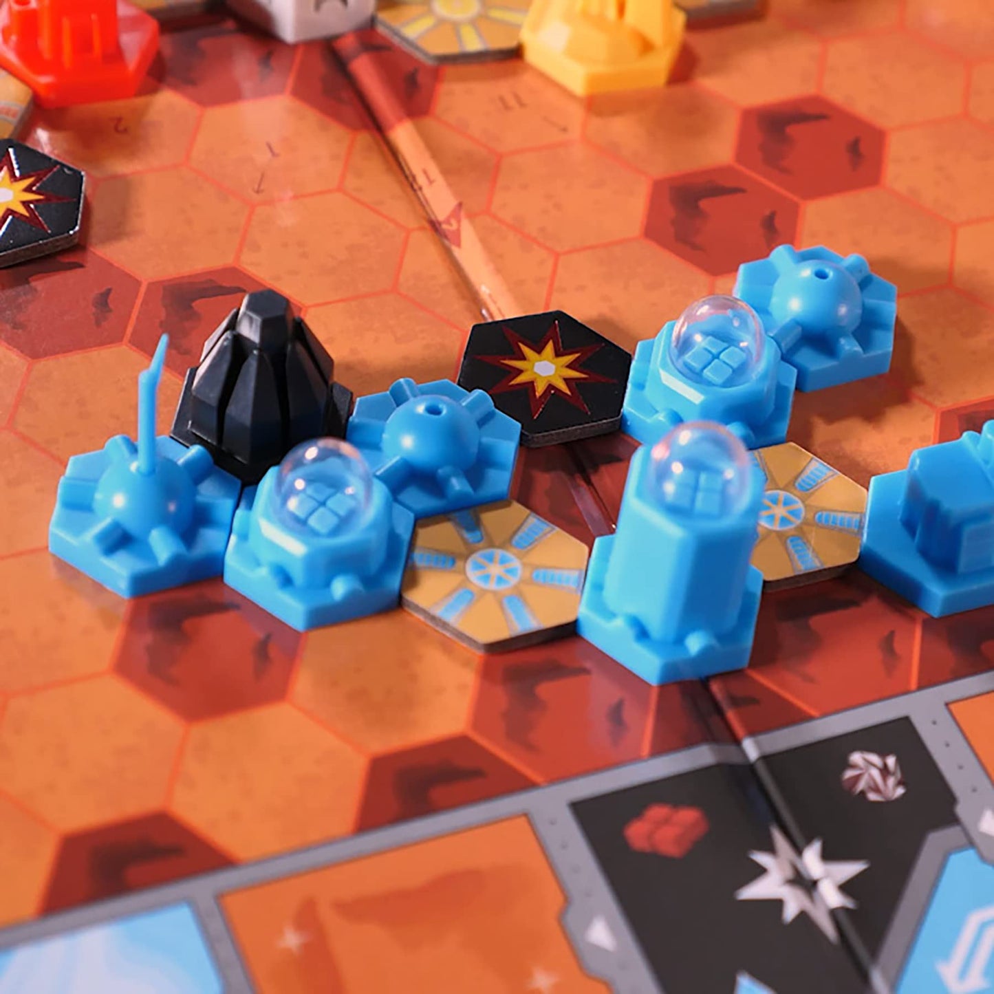Enhance Games: Migration Mars - Strategy Board Game, 2-4 Players, Ages 12+, 90-120 Min Play Time Multi