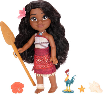 Oceania 2 Doll 38 cm Vaiana Singer with Her Clothes Inspired by The Animated Movie, Enriched with Precious Details, Her Eyes Shine