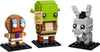 LEGO BrickHeadz Shrek Donkey & Gingy Figures Set #40923 - 260 Pieces, 3 Collectible DreamWorks Characters incl. Shrek's Beware Ogre Sign | Ages 10+ |