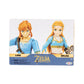 Super Mario 4" Action Figure 2 Pack: Link & Zelda