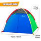 NARMAY® Play Tent Easy Fun Dome Tent for Kids Indoor/Outdoor Fun - 60 x 60 x 44 inch