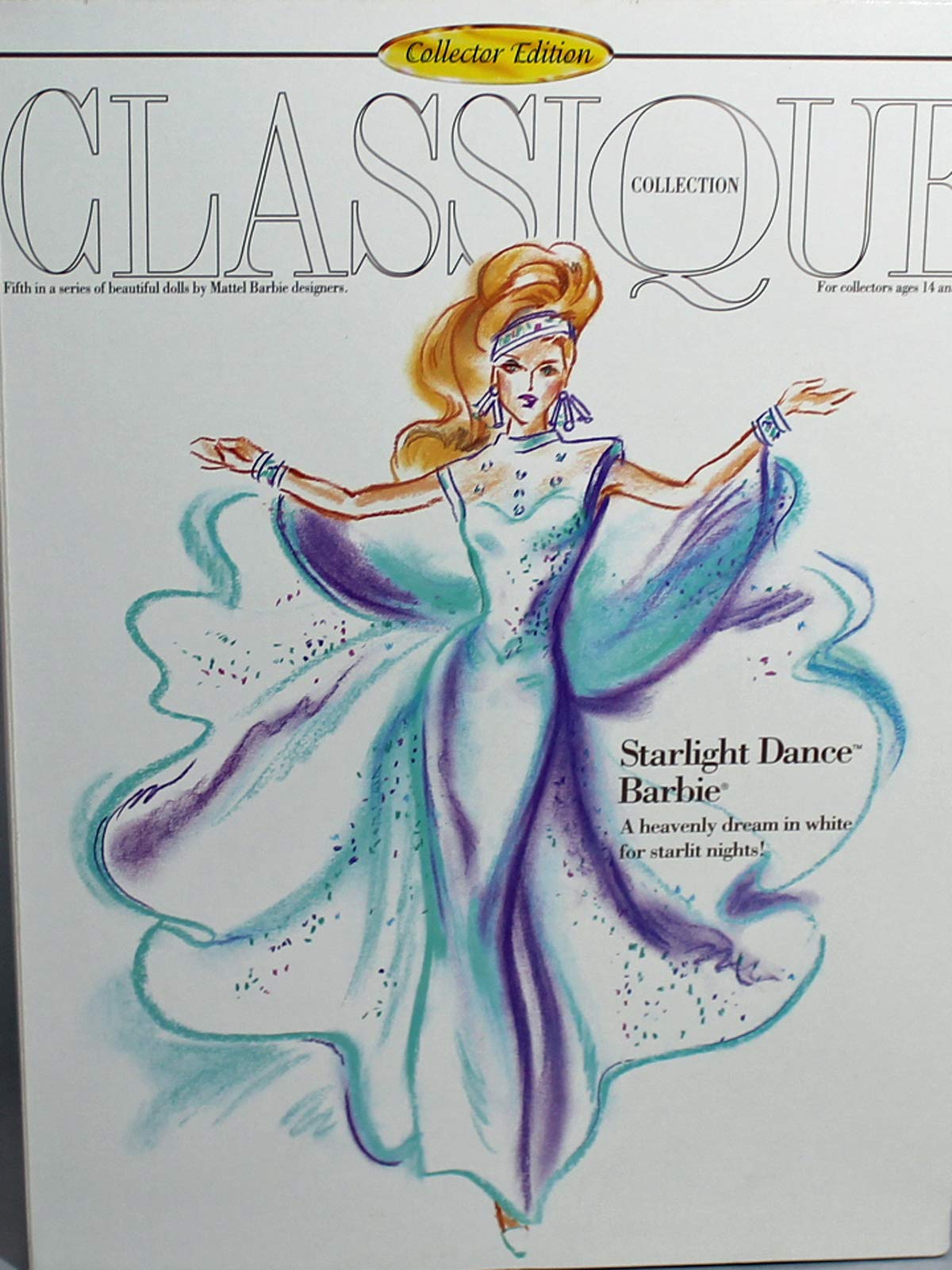 1 X Barbie Doll Starlight Dance Classique 1995