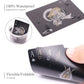 WJPC Easy Shuffling Plastic Waterproof Playing Cards,Cool Black Dragon Poker Cards for Game and Party, Deck of Cards?Dragon