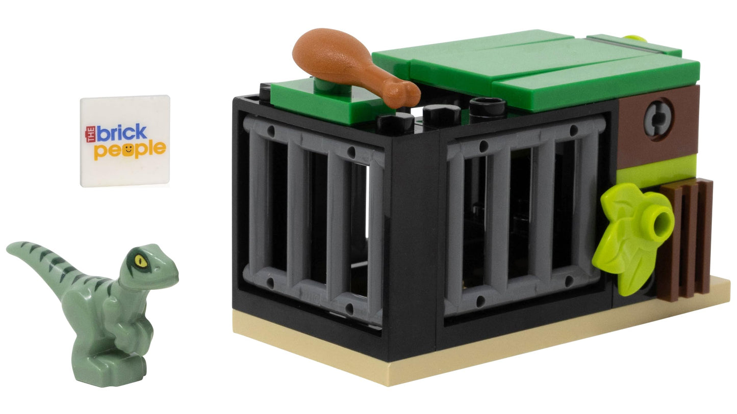 LEGO Jurassic World: Dino Trap 2 with Baby Raptor Minifigure and Bait