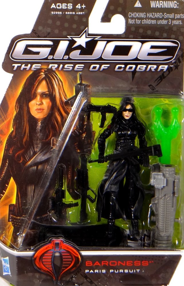 Hasbro G.I. Joe Movie The Rise of Cobra 3 3/4 Inch Action Figure Baroness (Paris Pursuit)