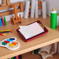 1/12 Miniature Clipboard Dollhouse Decoration Accessories, DIY Micro Scene Decor