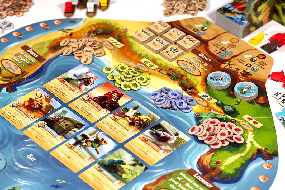 Everdell Farshore Essentials Edition | Standalone Strategy Tabletop Game with Fresh Mechanics | Explore the Northern Shores of Everdell | 2-4 Players