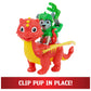 Paw Patrol, Rescue Knights Rocky and Dragon Flame Action Figures Set, Kids Toys for Ages 3 and up