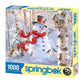 Springbok's 1000 Piece Jigsaw Puzzle Winter Friends - Made in USA