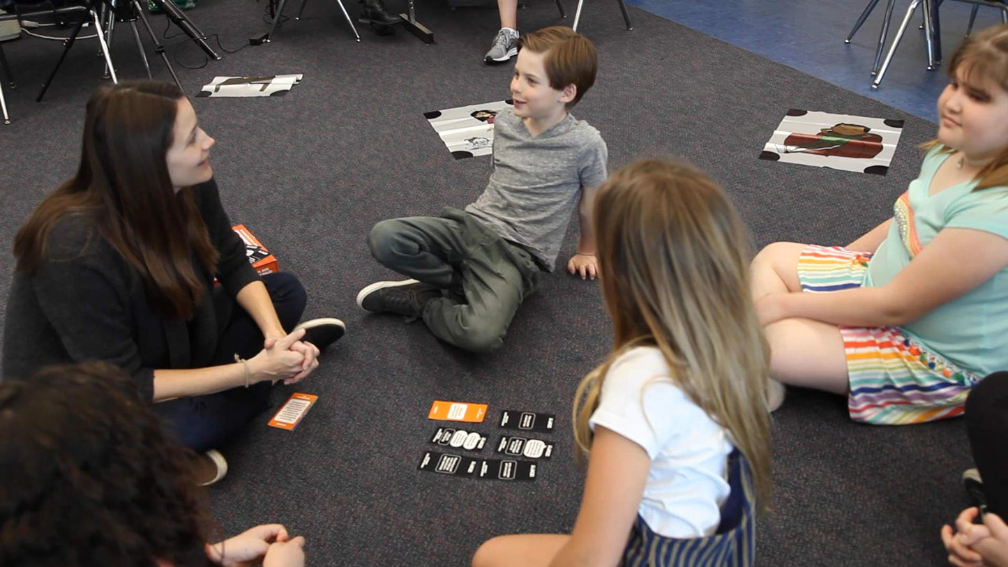 Stomp it Out Movement-Based Game for Kids. Teach Feeling Identification, Real World Problem Solving, Social Skills & More with a Fun, Hands-On