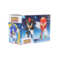 JAKKS Pacific Sonic The Hedgehog 4" Action Figure 2 Pack Knuckles & Shadow