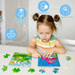 Sealive Wooden Animal Puzzles for Kids Ages 3-5, 6 Pack 16 Piece Jigsaw Set