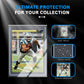 Top Loader Sleeves - Resealable Ultra Clear Penny Sleeves for 35PT-75PT Topload Card Holder, Prevent Scratches & Dust, Ultimate for Sports, Game