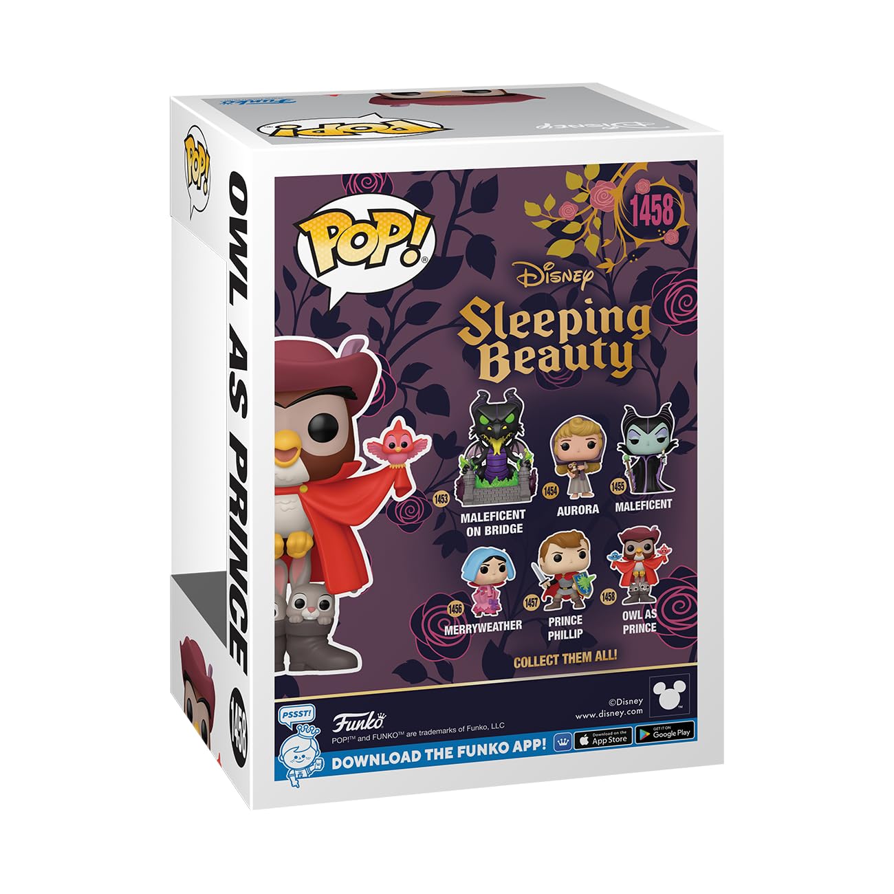 Funko POP! Disney: Sleeping Beauty 65th Anniversary - Owl As Prince - Collectable Vinyl Figure - Gift Idea - Official Merchandise - for Kids & Adults