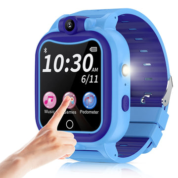 GYET Kids Smart Watch Boys 3-10 Year,Touchscreen Children Digital Watch with Camera Mp3 Pedometer Games Boys Watches Toys Christmas Birthday Gifts