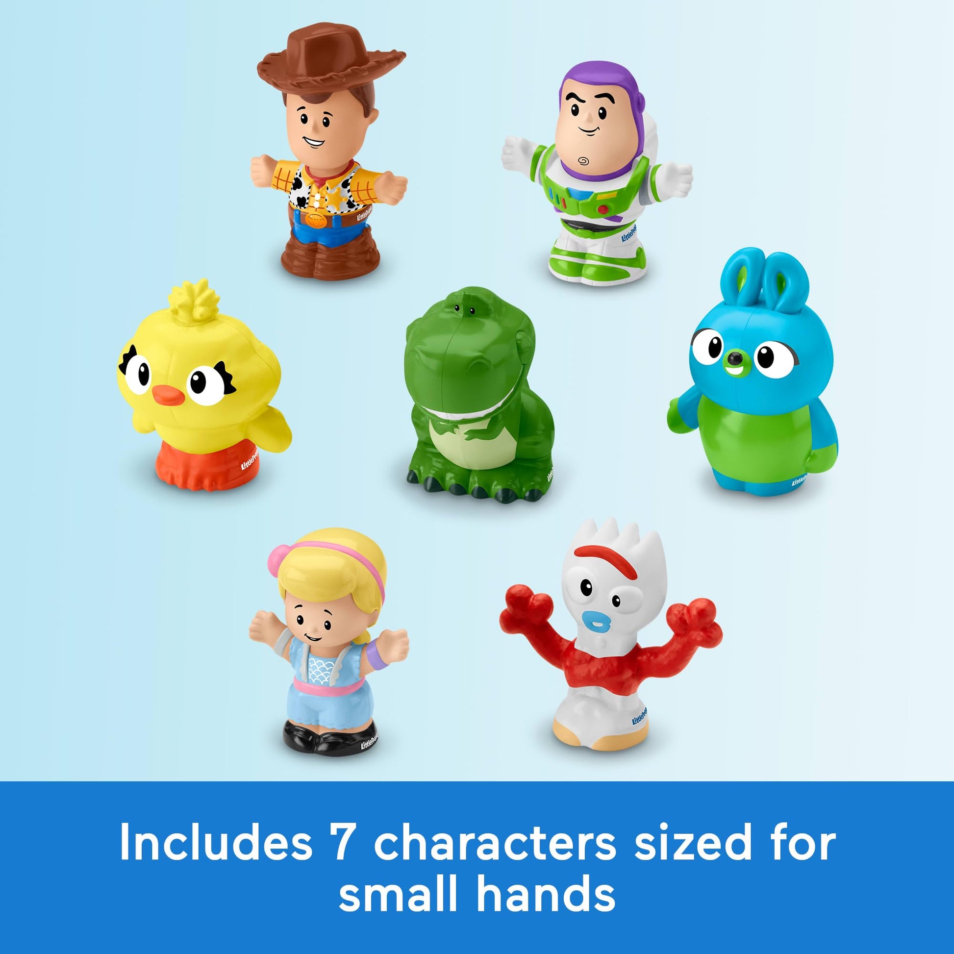 Fisher-Price Little People Disney Pixar Toy Story Pretent Play Figure Set