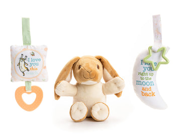 Guess How Much I Love You 3 Piece Gift Set with Stuffed Animal and Activity Toys