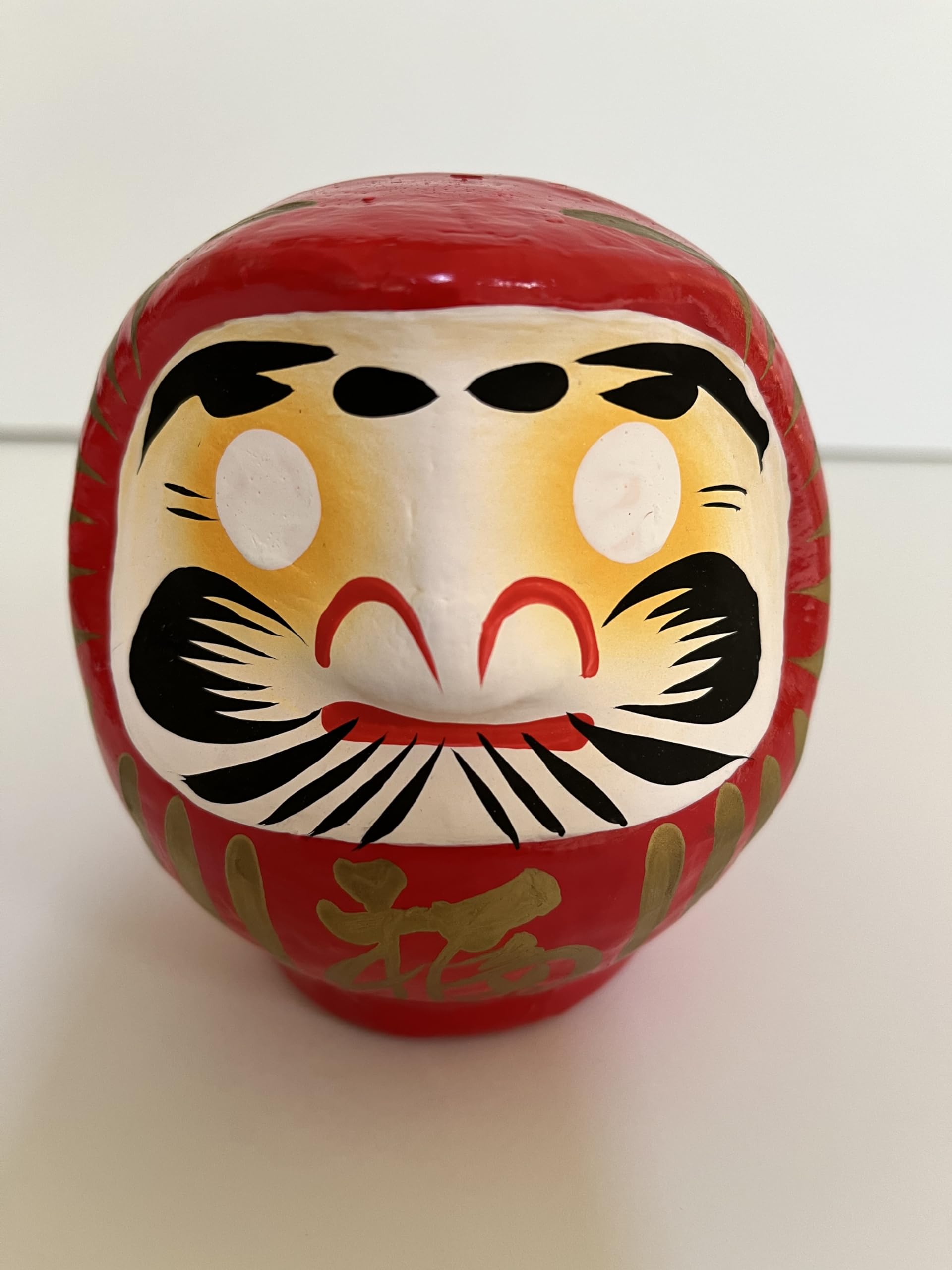 KUMI Japanese 4" H Red Wish-Making Good Luck Success Doll/Traditional Adult collectble