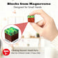 NYASFCH 200 PCS Magnetic Building Blocks,Magnet Toys for Kids, 3D Magnetic Blocks Cubes, Stacking Magnets, School STEM Sensory Toys,Birthday Gifts