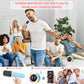 Mini Karaoke Machine for Kids Adults?Portable Karaoke Speaker with 2 Wireless Microphones?Toys Birthday for Girls 4,5,6,7,8,9,10,11,12+ Years (Blue)
