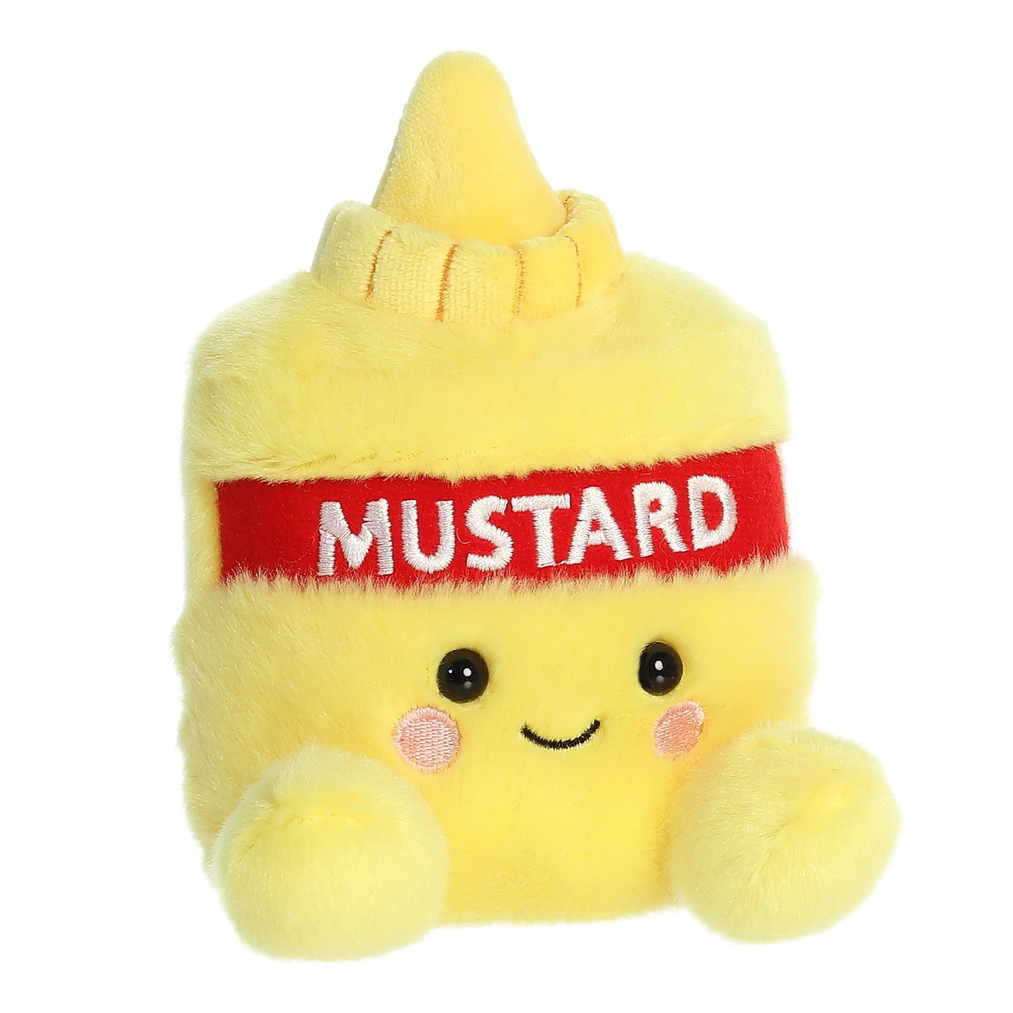 Aurora® Adorable Palm Pals™ Newton Mustard™ Stuffed Animal - Fun Collectible Plush for Kids and Adult Collectors - Perfect for Decorating Rooms