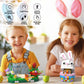 Nubee Easter Bunny Chick Building Sets, Easter Gifts for Kids Teens Adults Women, Cute Rabbit Eggs Easter Basket Stuffers Toy Gift for Boys and Girls